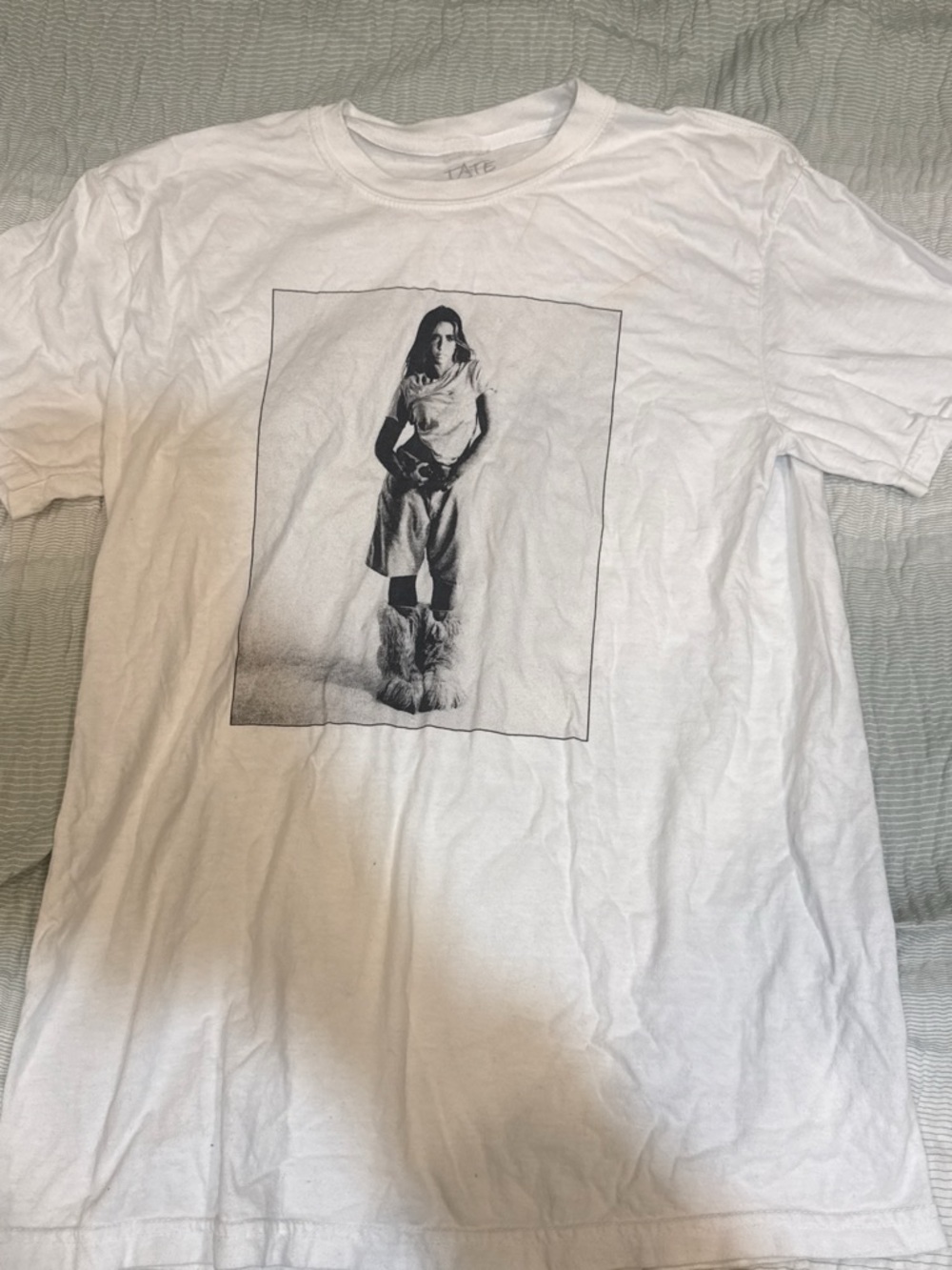 Women’s White Graphic Short Sleeve Tee